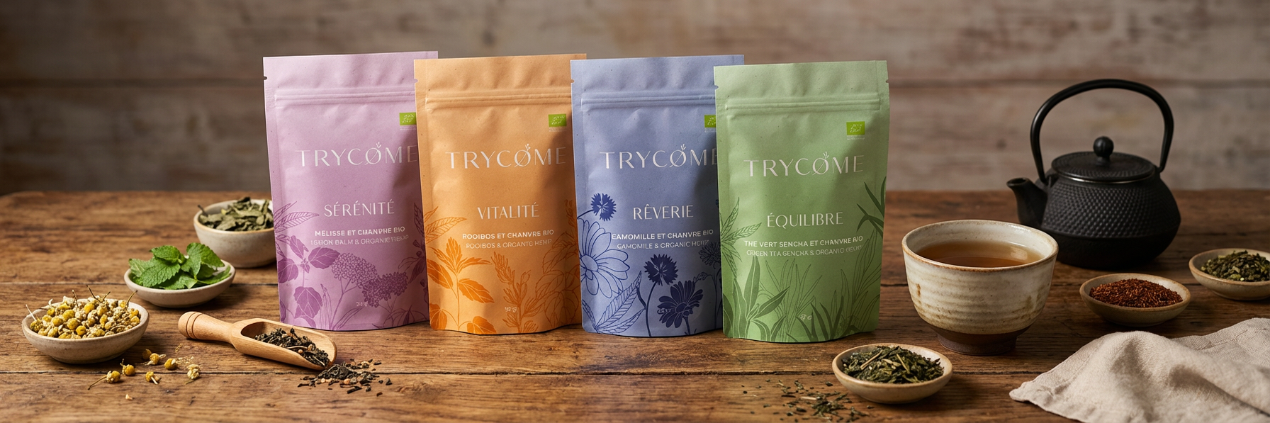 Infusions et tisanes CBD