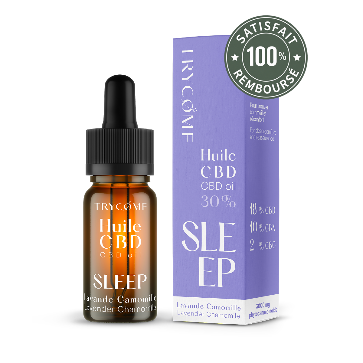 Huile CBD Broad Spectrum – Sleep