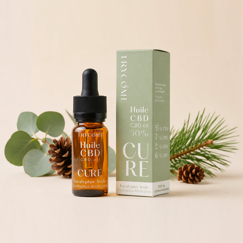 Huile Focus Broad Spectrum – Cure - trycome.fr | CBD de haute qualité