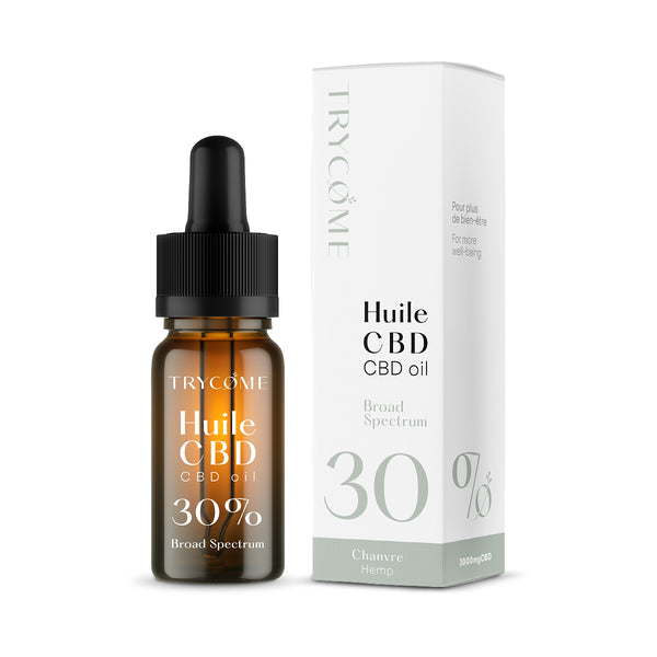 Huile CBD Broad Spectrum 30% - trycome.fr | CBD de haute qualité