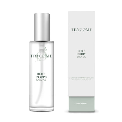 Huile Hydratante Corps CBD - trycome.fr | CBD de haute qualité