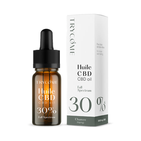 Huile CBD Full Spectrum 30% - trycome.fr | CBD de haute qualité