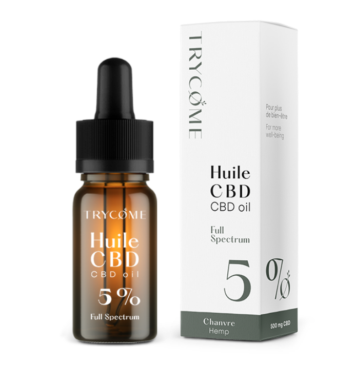 HUILES CBD FULL SPECTRUM 10 ML 5%-30% CBD - trycome.fr | CBD de haute qualité