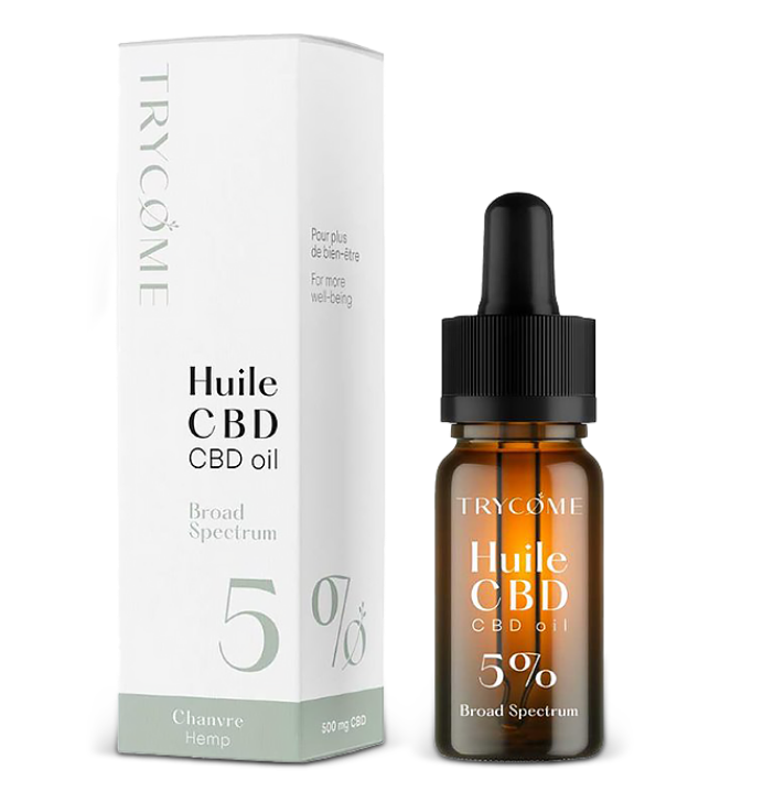 HUILES CBD BROAD SPECTRUM 10 ML 5%-30% CBD - trycome.fr | CBD de haute qualité