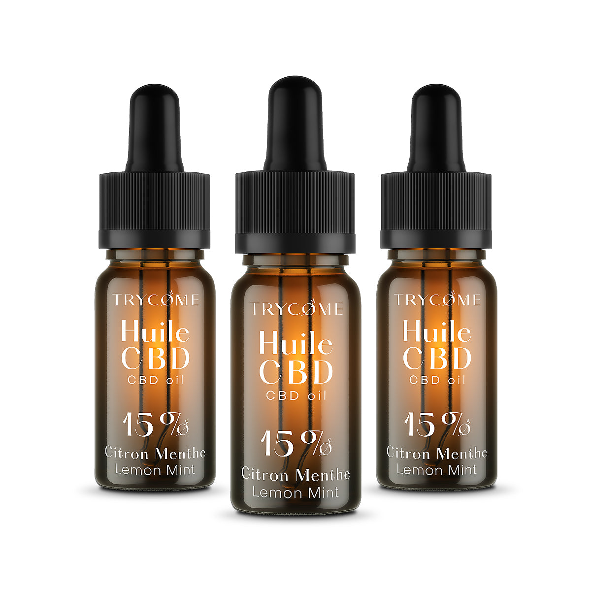 Huile CBD Aromatisée - Citron Menthe