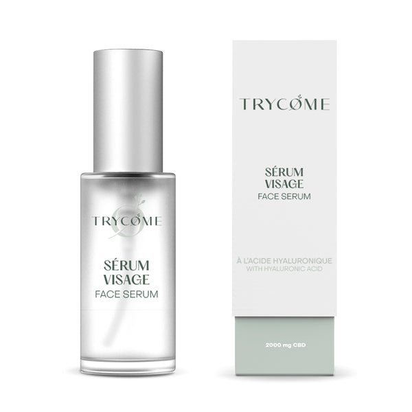 Sérum Visage Hydratant Anti-Rides CBD - trycome.fr | CBD de haute qualité