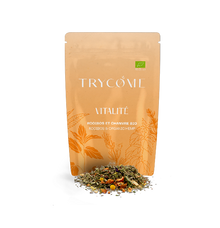 Infusion bio au rooibos et CBD pour une énergie douce et naturelle. Sans THC, 100 % végétale, fabriquée en France. Pour un esprit clair et un corps léger.