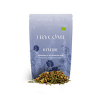 Infusion CBD bio au chanvre & camomille pour accompagner le sommeil. Sans THC, 100% végétale, fabriquée en France. Un rituel du soir apaisant.