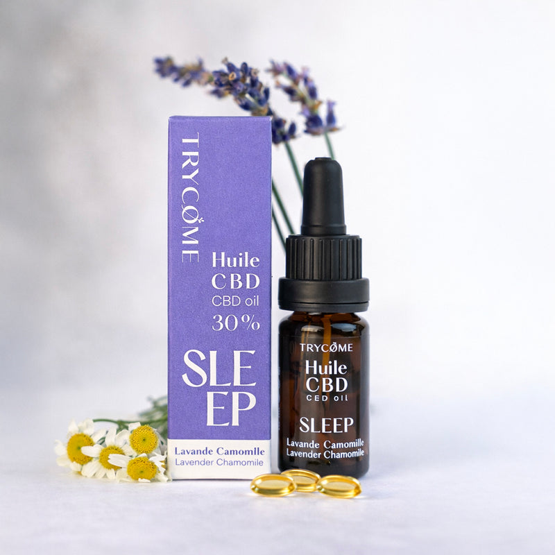 Huile CBD Broad Spectrum – Sleep - trycome.fr | CBD de haute qualité