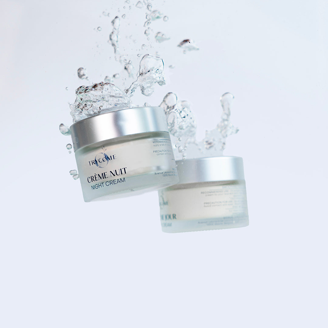 Crème Visage Anti-Âge Nuit CBD - trycome.fr | CBD de haute qualité