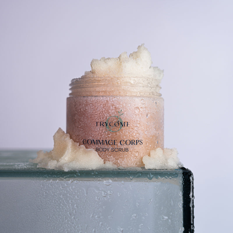 Gommage Corps Antioxydant CBD - trycome.fr | CBD de haute qualité