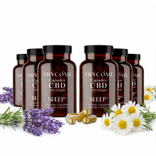 Capsules Sleep+ CBD - trycome.fr | CBD de haute qualité