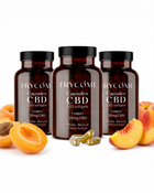 Capsules CBD Saveur Pêche-Abricot - trycome.fr | CBD de haute qualité