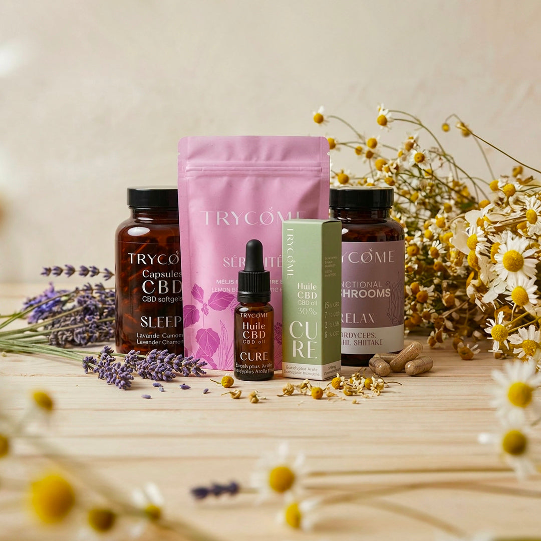 Routine Anti-Stress - trycome.fr | CBD de haute qualité